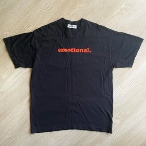 Emotional Oranges merch unisex t-shirt in black in size M